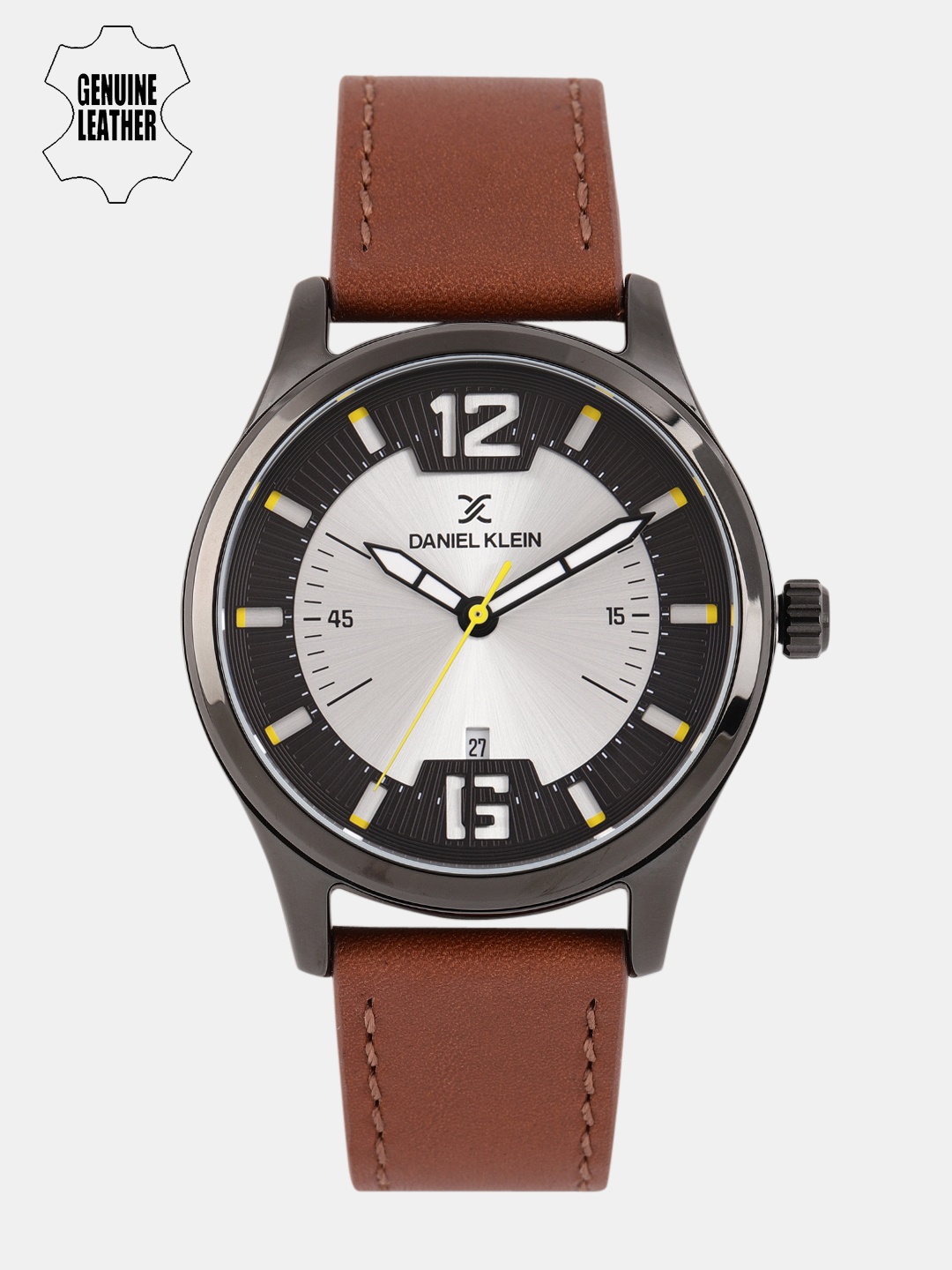 

Daniel Klein Men Silver-Toned Analogue Watch DK11868-6