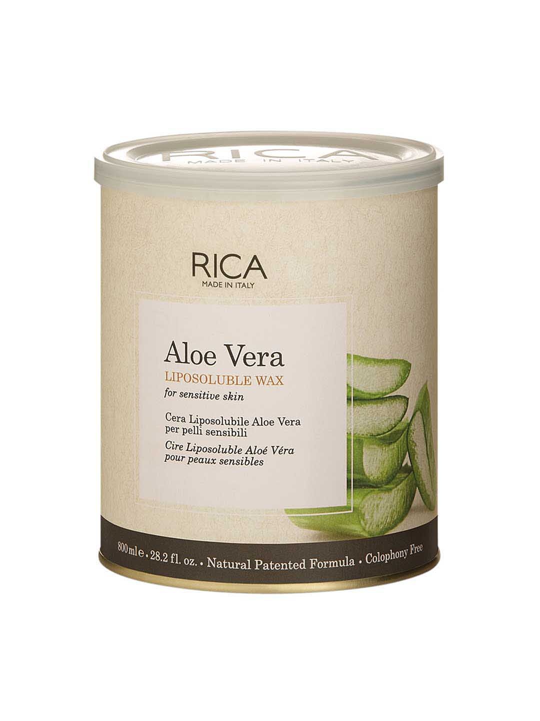 

RICA Aloe Vera Liposoluble Wax for Sensitive Skin 800 ml, White