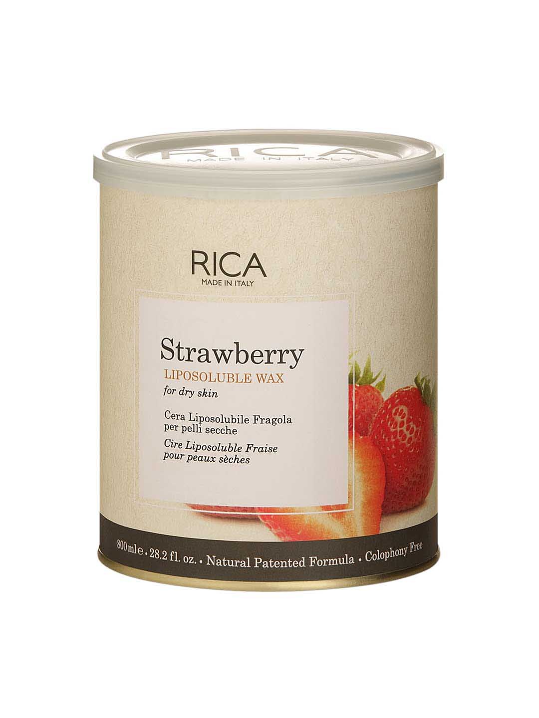 

RICA Strawberry Liposoluble Wax 800ml, Na