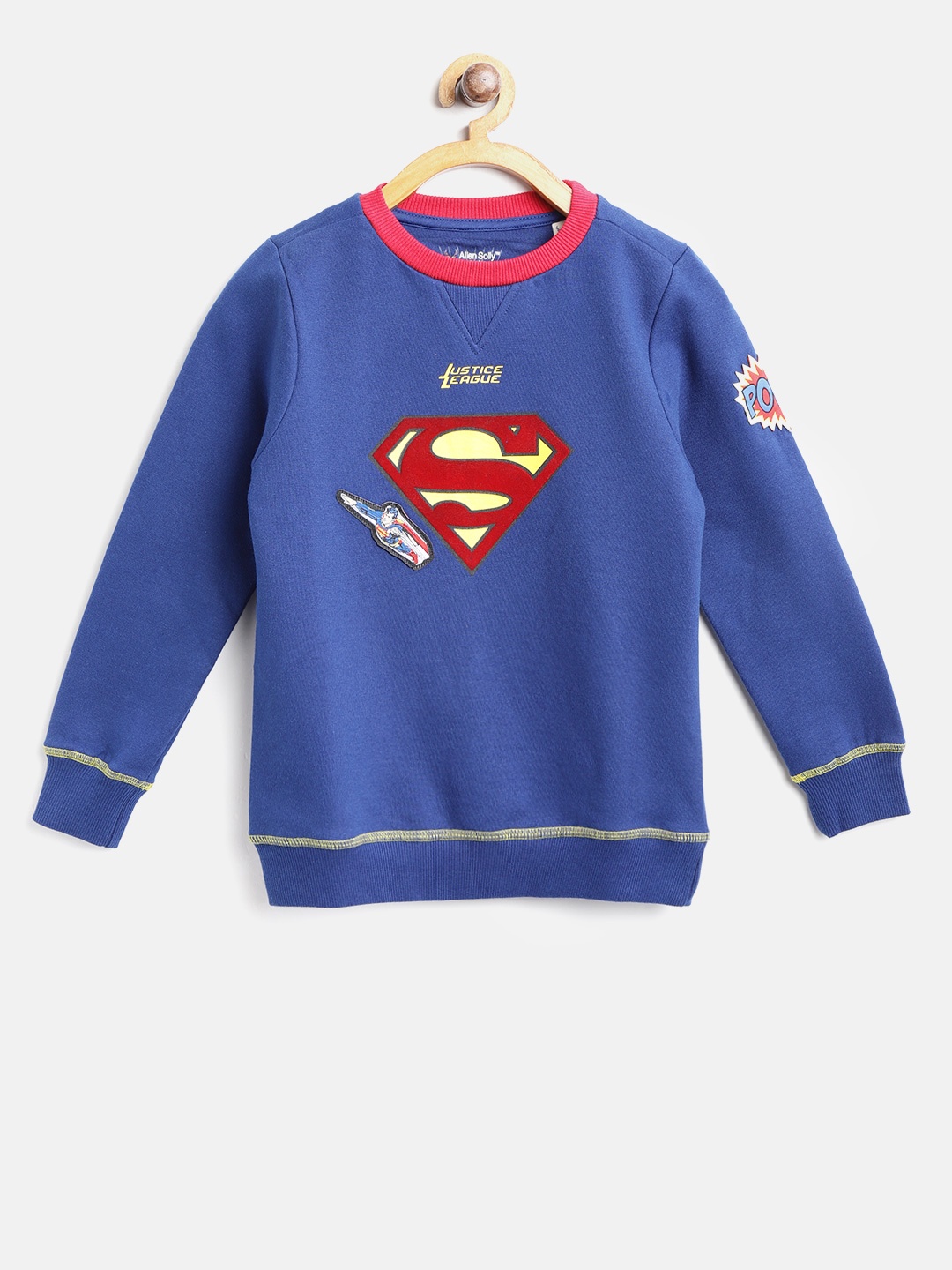 

Allen Solly Junior Boys Blue Printed Sweatshirt