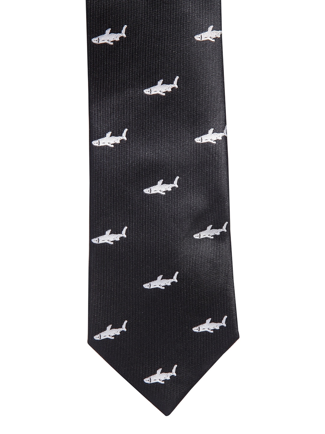 

Alvaro Castagnino Black & White Printed Broad Tie