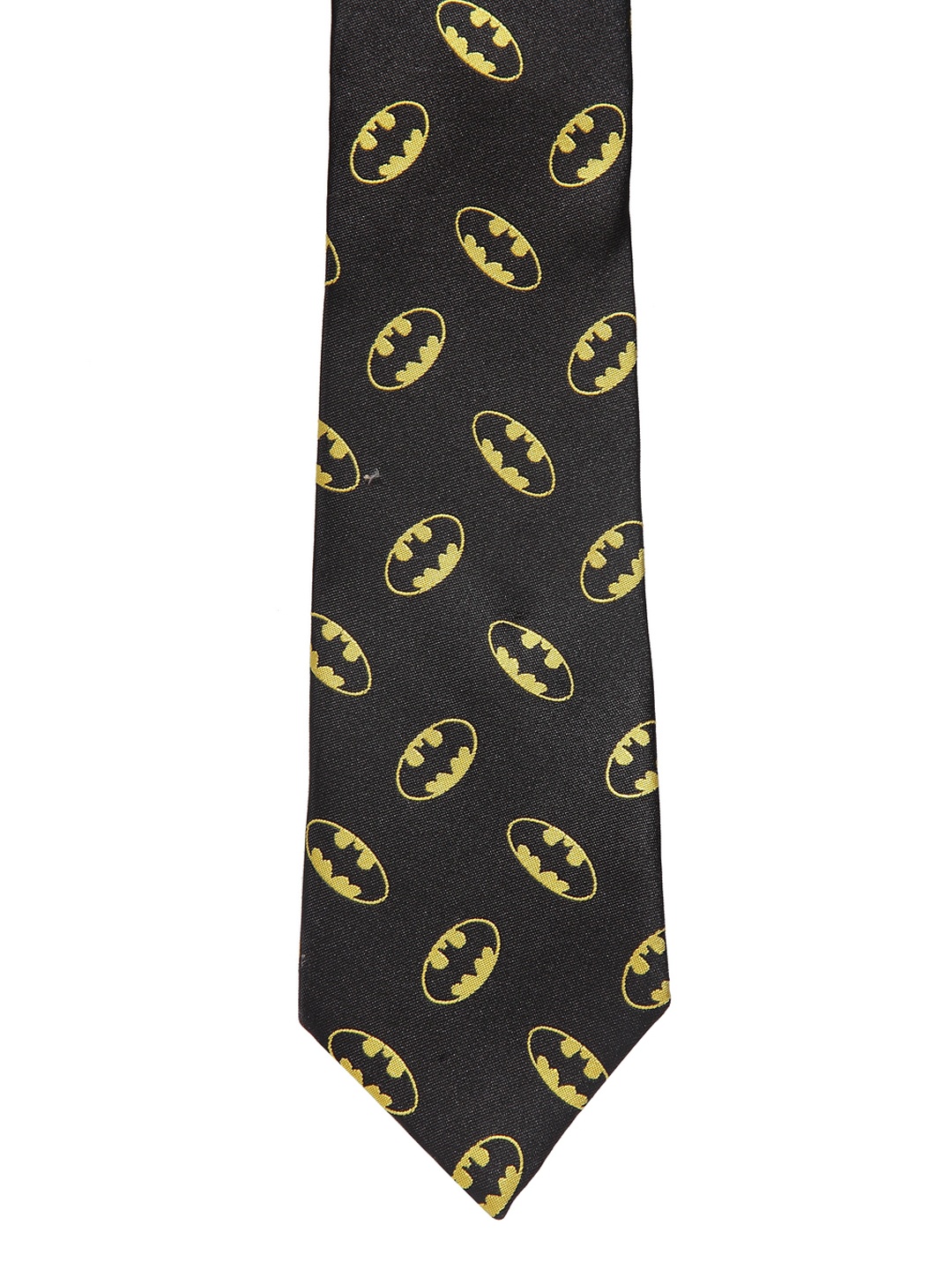 

Alvaro Castagnino Men Black & Yellow Broad Tie
