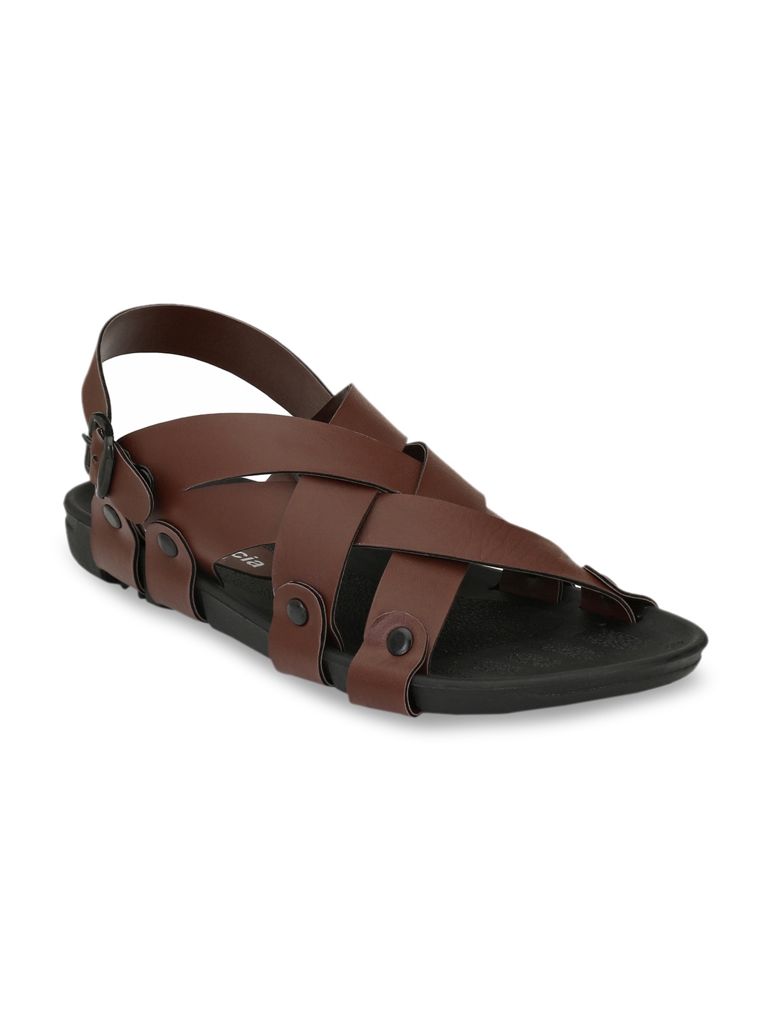 

Fentacia Men Brown Comfort Sandals