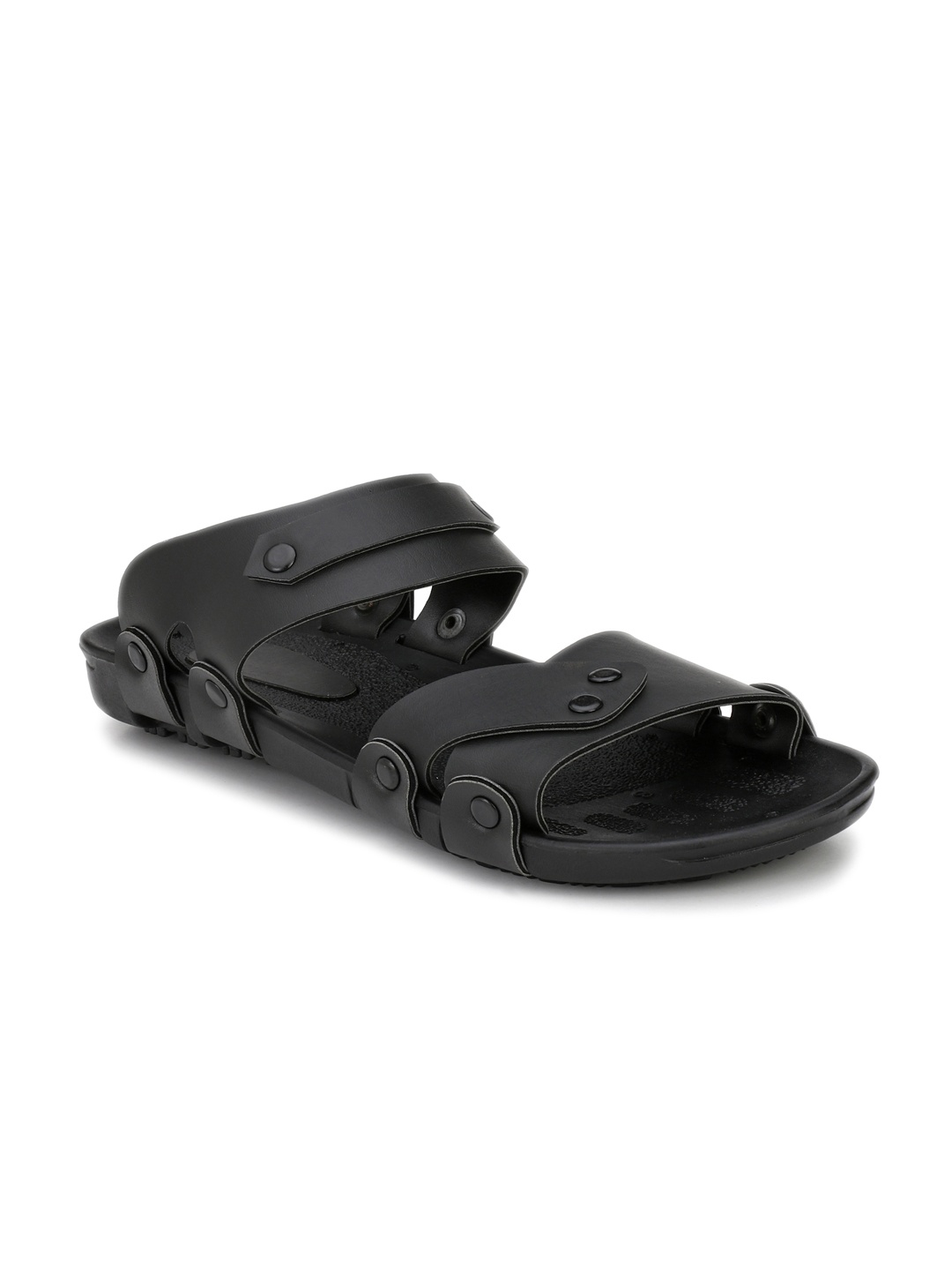 

Fentacia Men Black Comfort Sandals