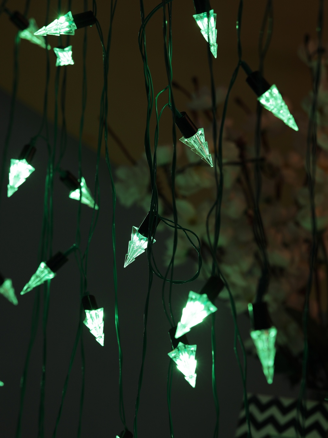 

OddCroft Green Solid String Lights