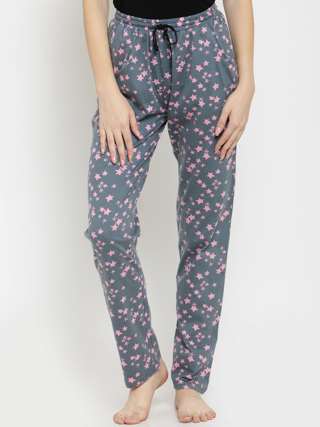 

Boston Club Women Grey Printed Pyjama