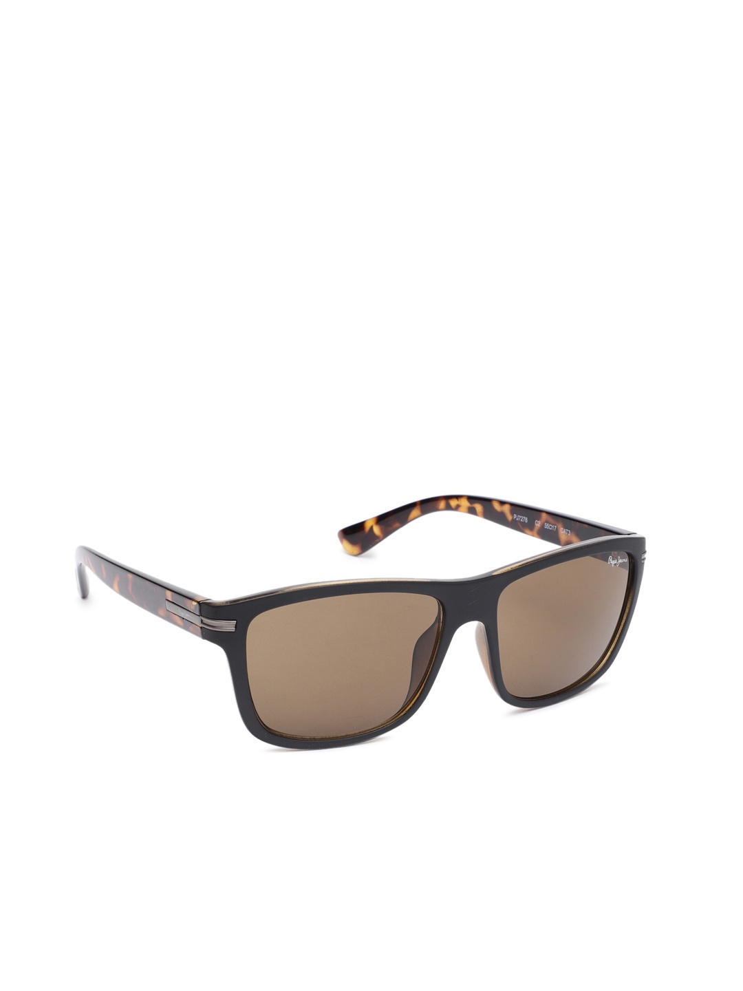 

Pepe Jeans Unisex Wayfarer Sunglasses NS-PJ7278C2, Brown