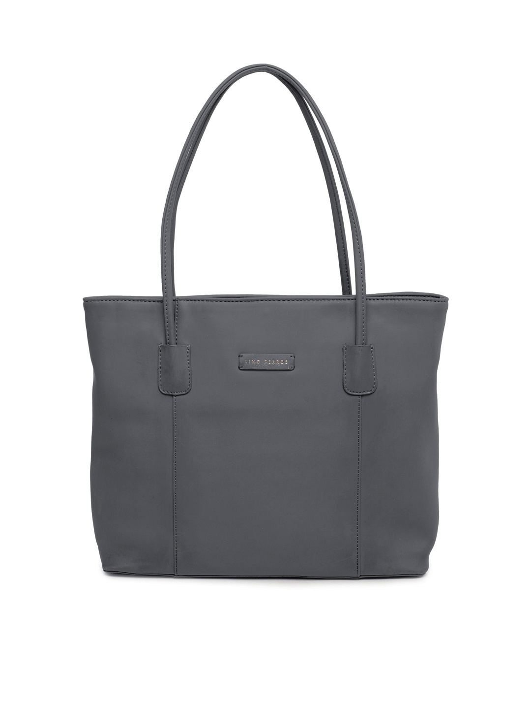 

Lino Perros Grey Solid Shoulder Bag