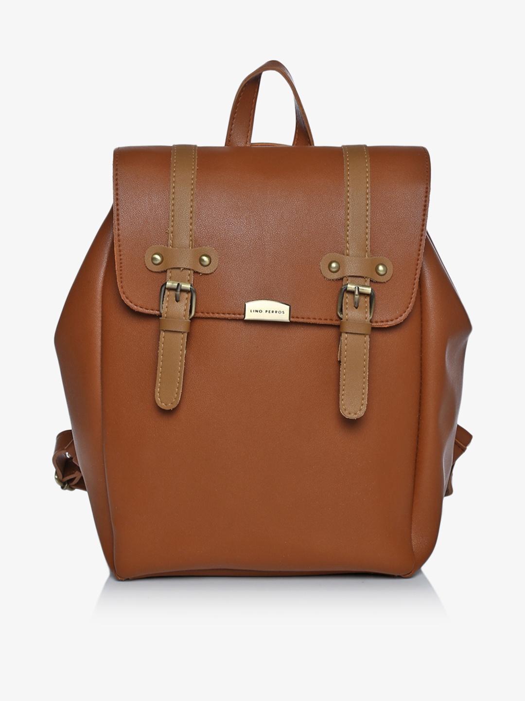 

Tan Polyurethane (Pu) Handbag