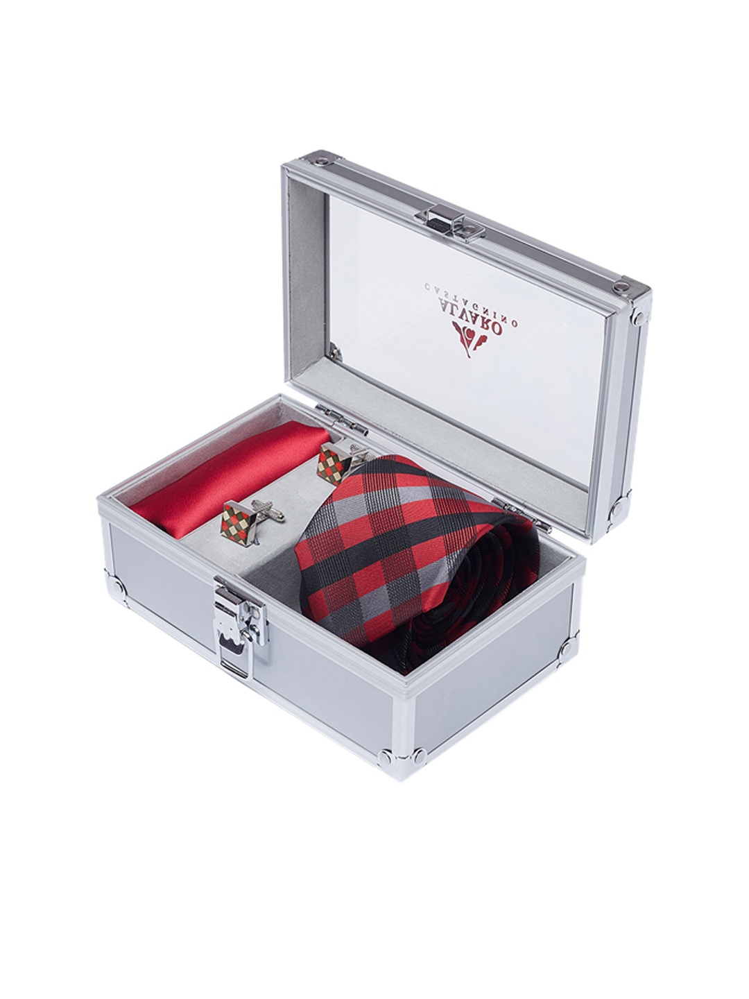 

Alvaro Castagnino Men Maroon Accessory Gift Set