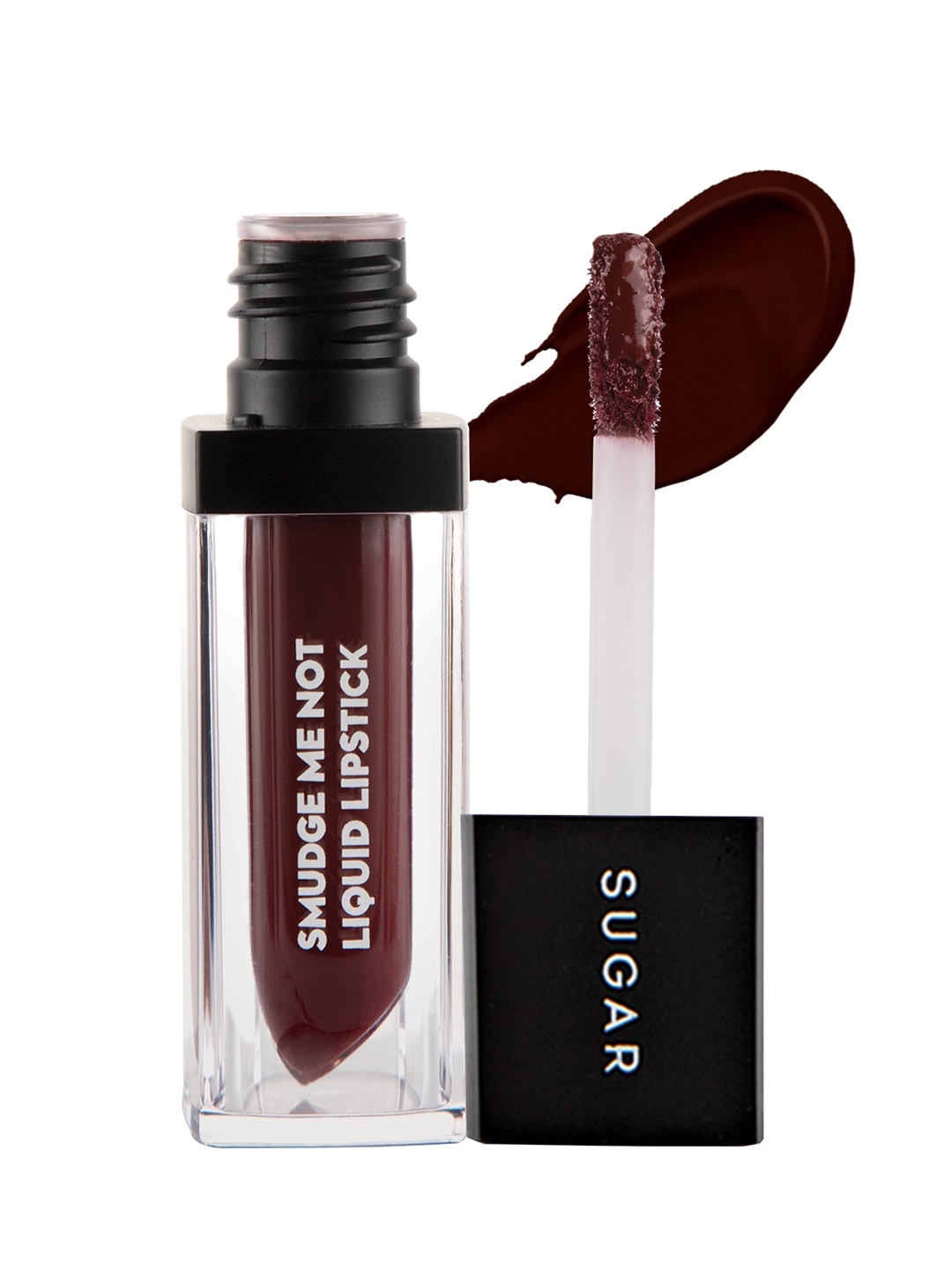 

SUGAR Smudge Me Not Liquid Matte Lipstick with Vitamin E 4.5 ml - Aubergine Queen 21, Burgundy