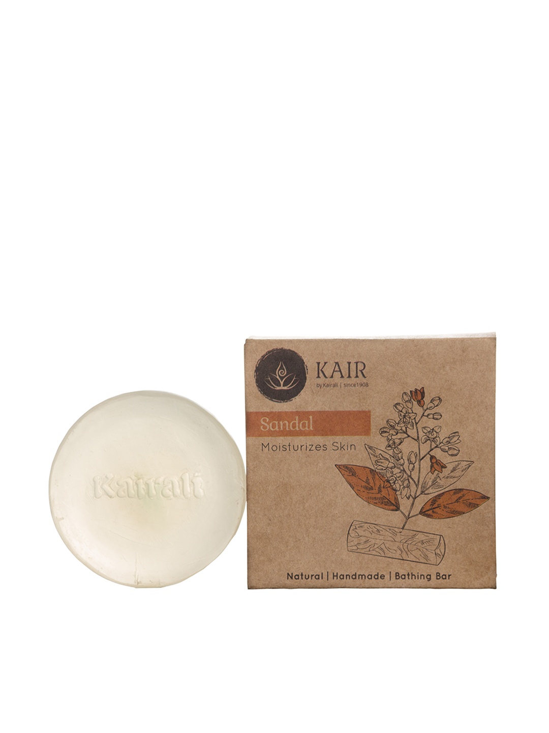 

Kairali Cream-Coloured Sandal Beauty Bath Soap 100gm