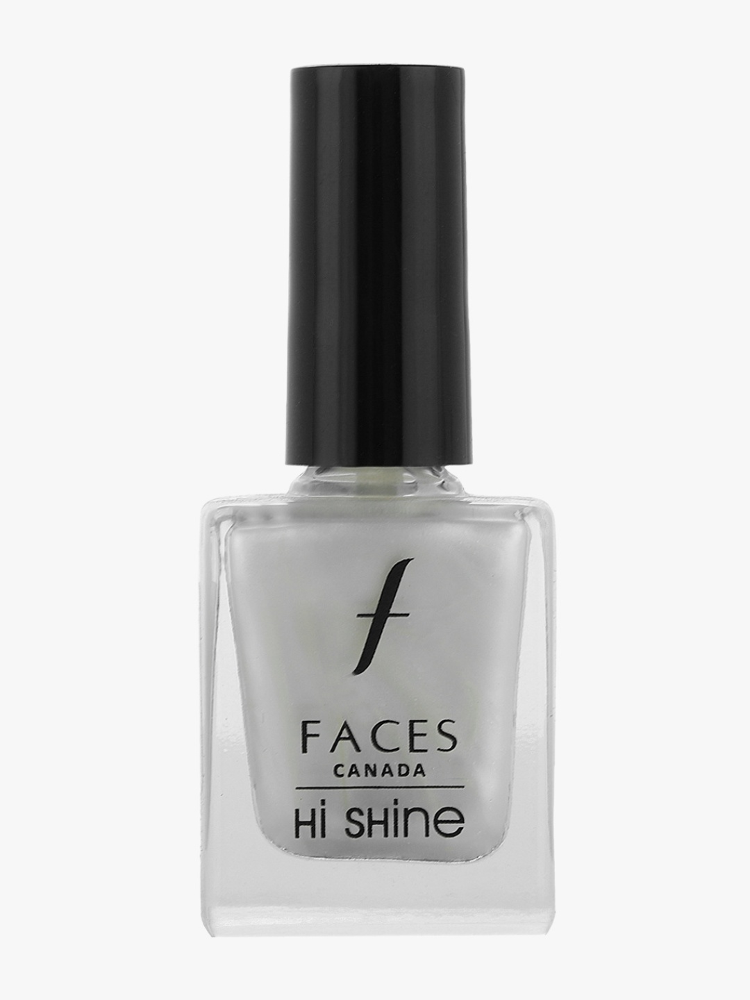 

FACES CANADA Hi Shine Long-Lasting Nail Enamel - Pearl White 03, Silver