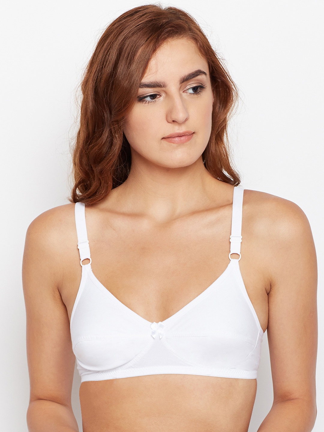 

Bodycare Women Pack of 3 White Solid Everyday Bra 5518W