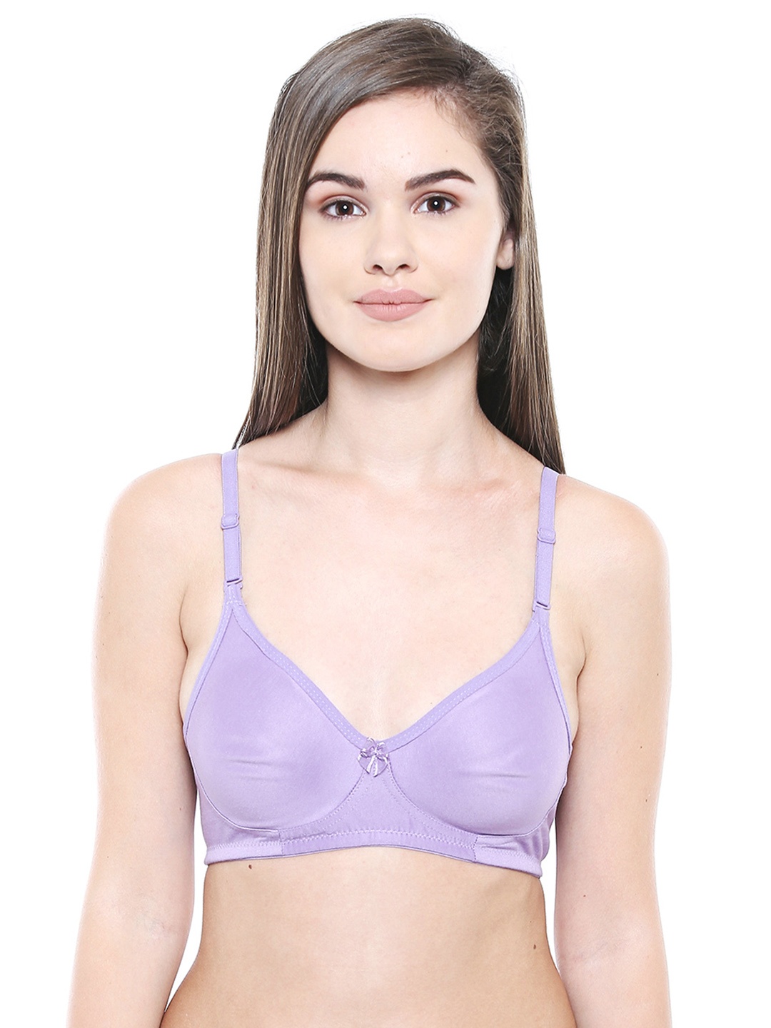 

Bodycare Women Pack of 3 Purple Solid Everyday Bra 5554PU