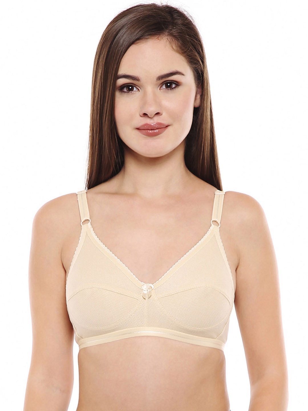 

Bodycare Women Pack of 3 Beige Solid Everyday Bra CD1517S