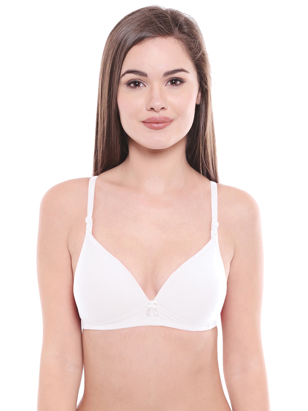 

Bodycare Women White Solid T-shirt Bra 6552W