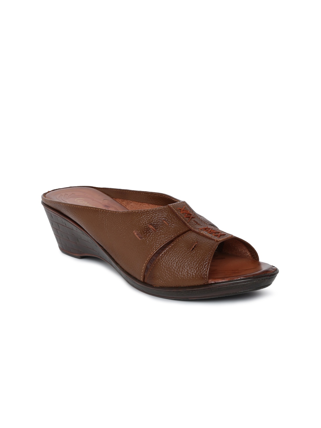 

Catwalk Women Tan Brown Solid Sandals