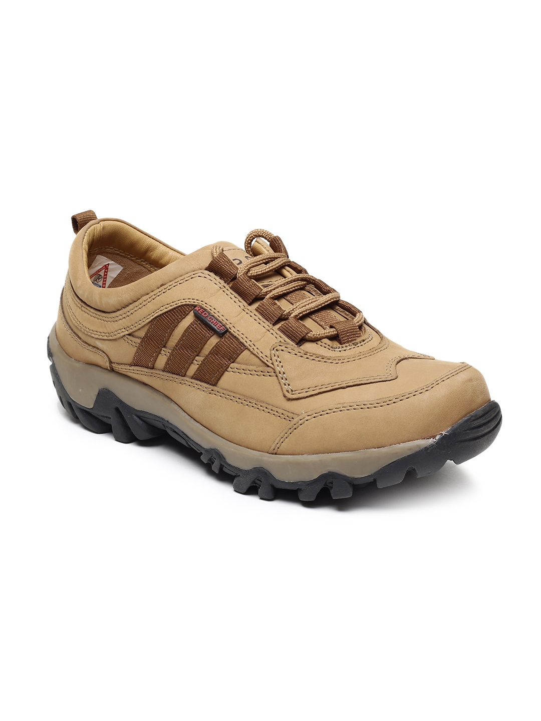 

Red Chief Men Brown Leather Sneakers