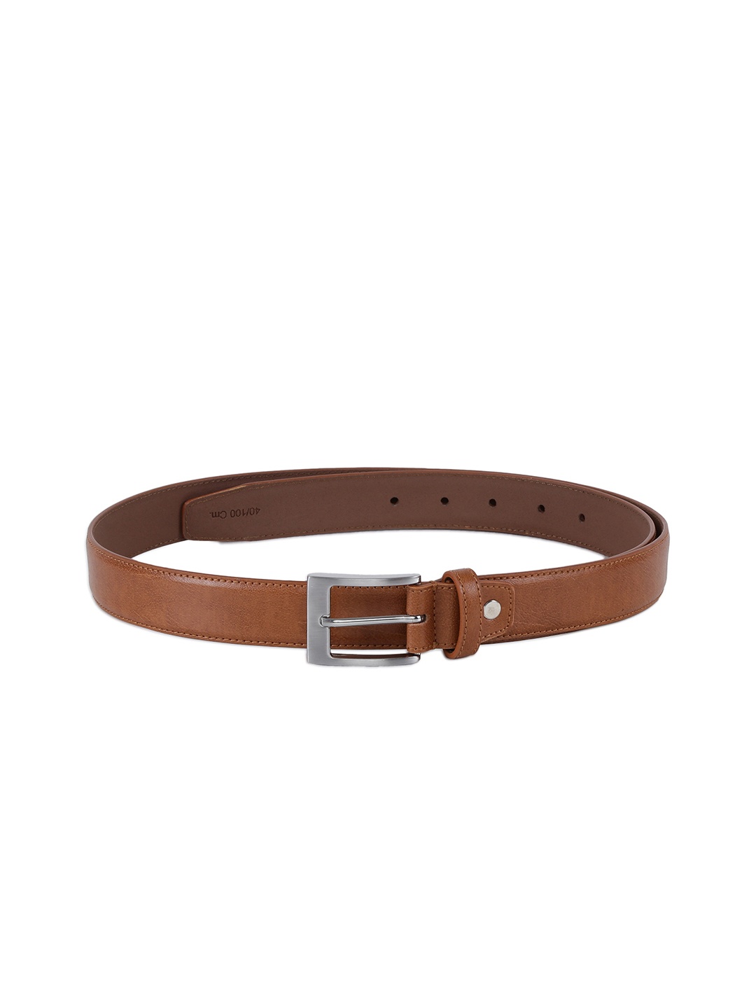 

Kara Men Tan Brown Textured Belt