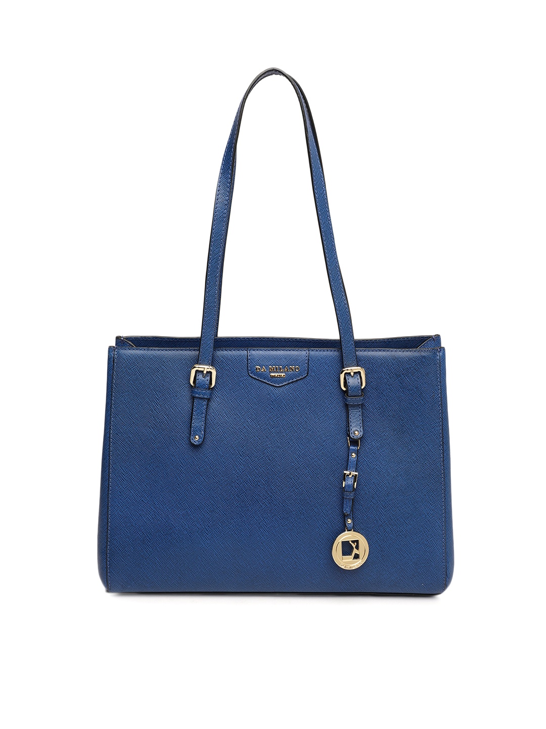 

Da Milano Blue Solid Shoulder Bag