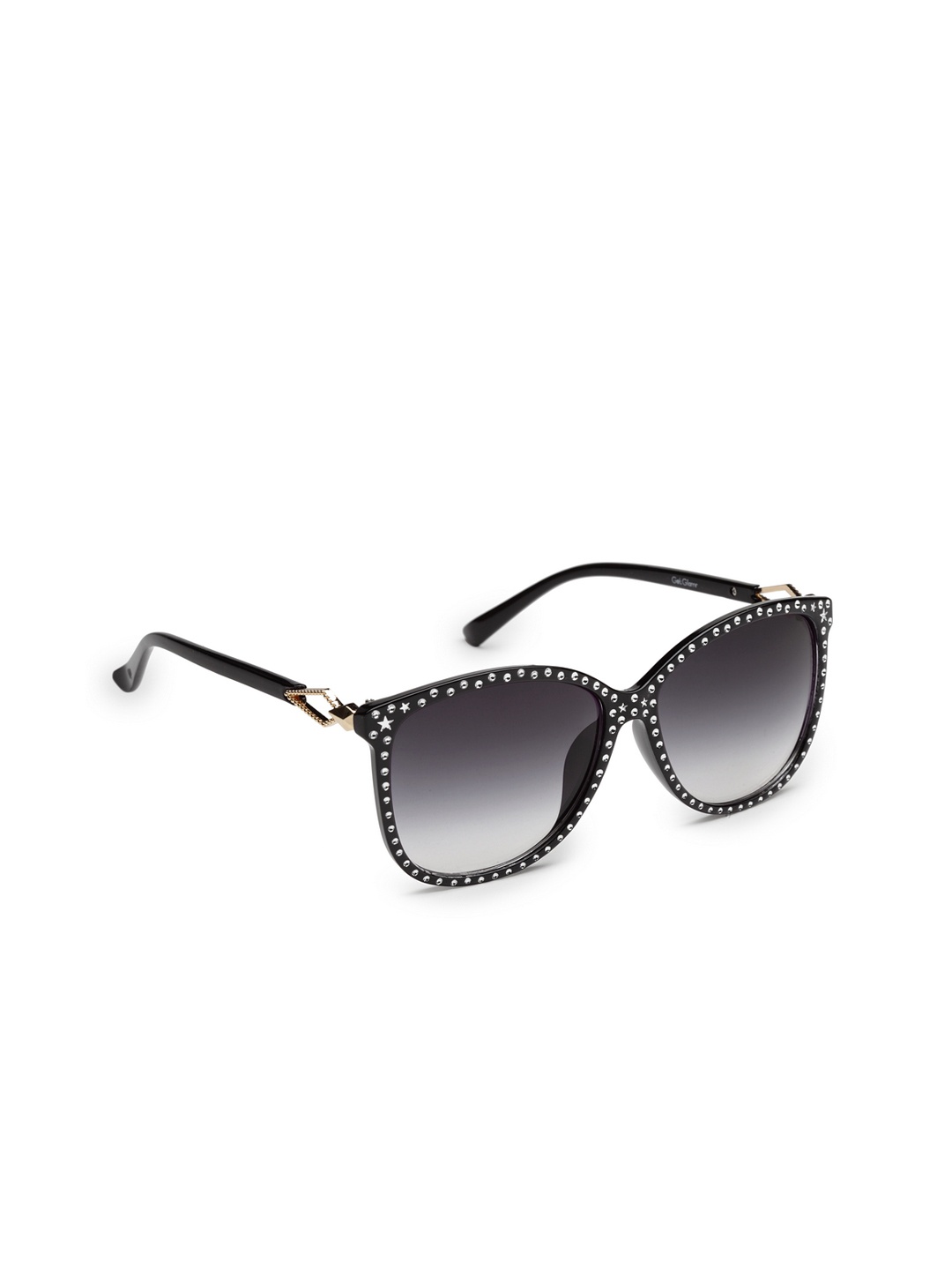 

Get Glamr Women Cateye Sunglasses SG-LT-CH-158-25, Black