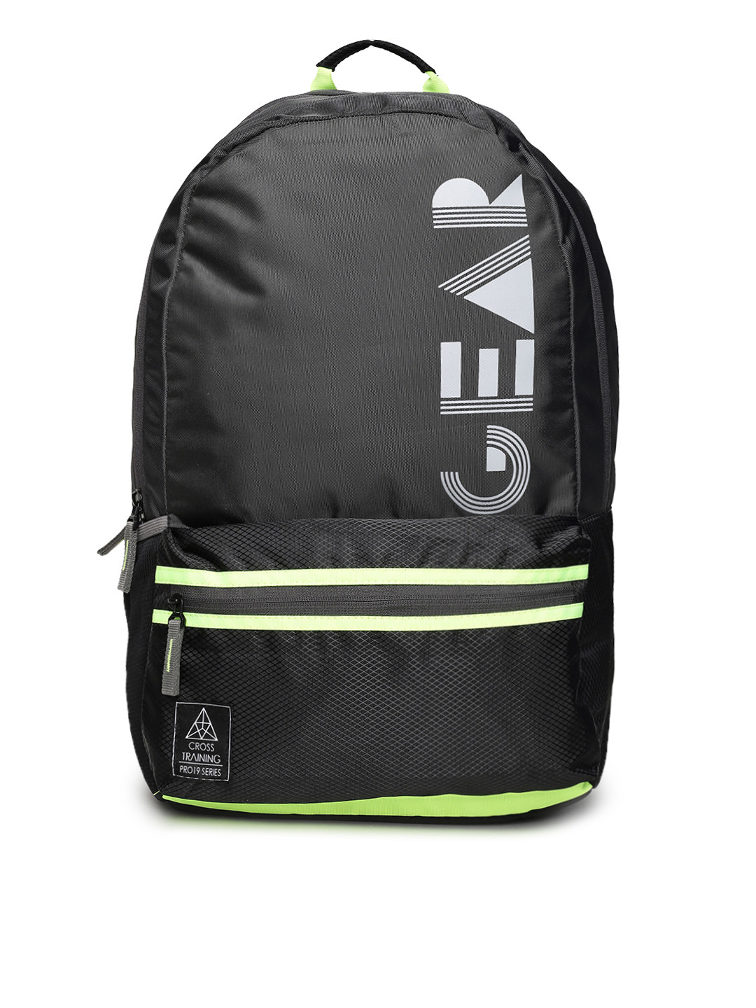 

Gear Unisex Black Brand Logo Backpack