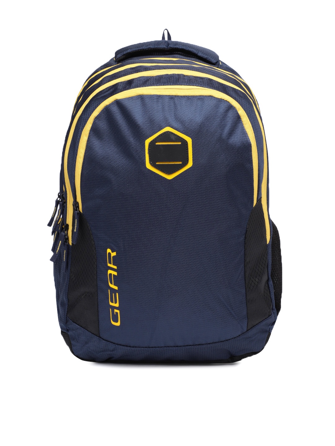 

Gear Unisex Blue Solid Backpack