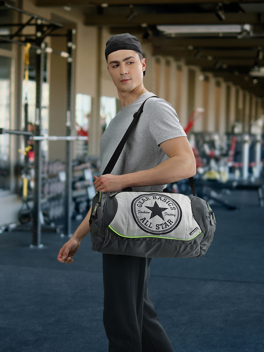 

Gear Unisex PRO 3 Grey Duffel Bag