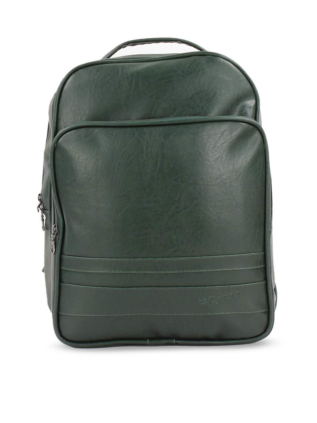 

F Gear Unisex Green Solid Backpack