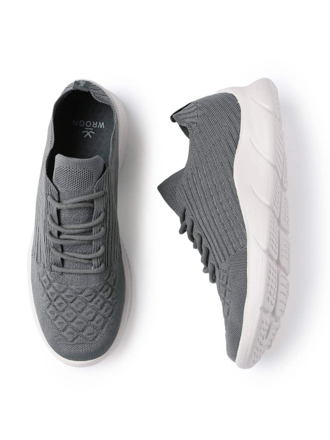 

WROGN Men Grey Sneakers