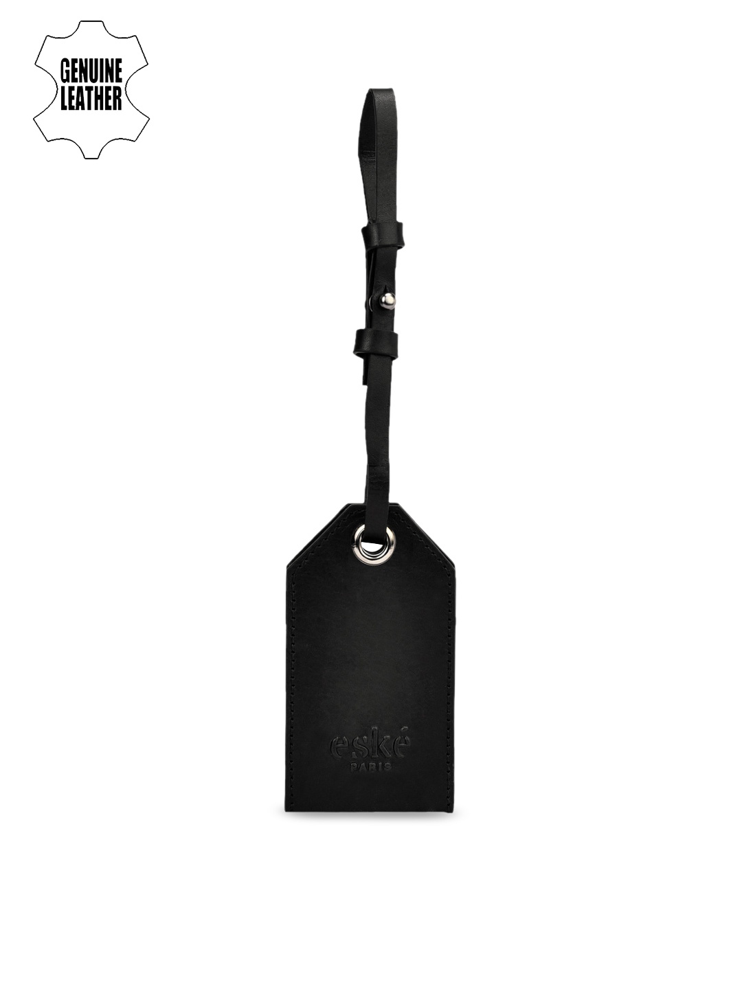 

Eske Men Black Solid Luggage Tag
