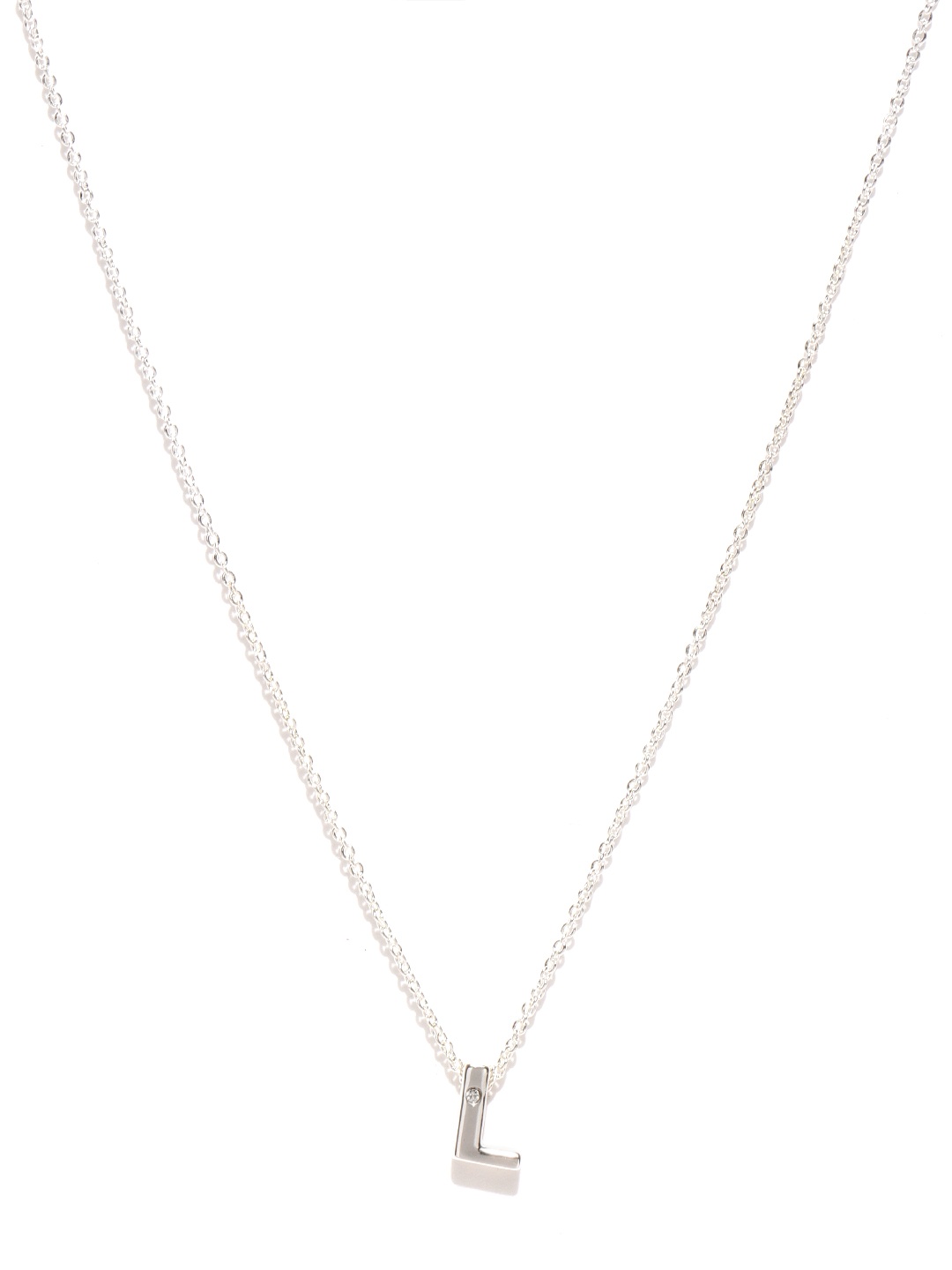 

Accessorize Silver-Toned Swarovski Crystal Studded Necklace