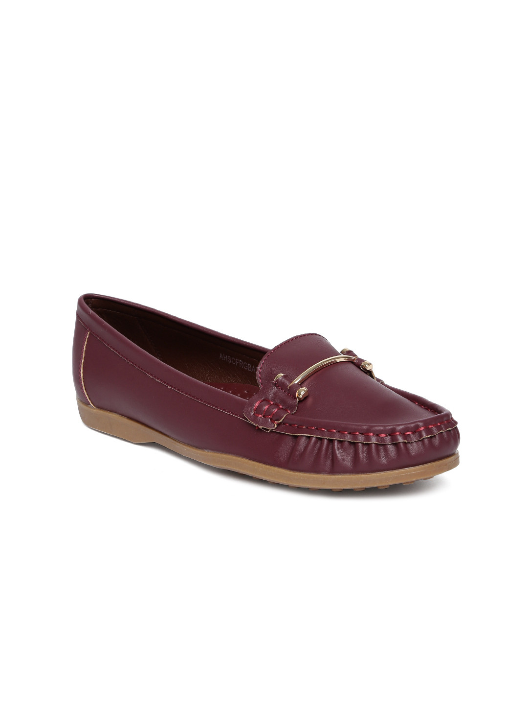 

Allen Solly Women Maroon Loafers