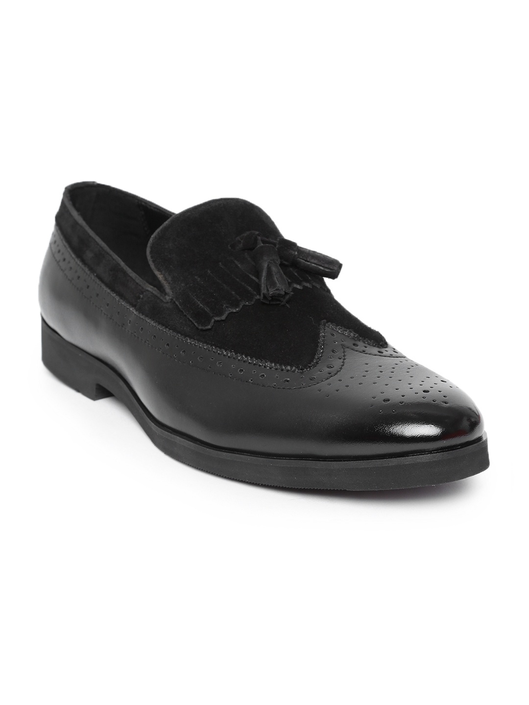

San Frissco Men Black Semiformal Slip-Ons