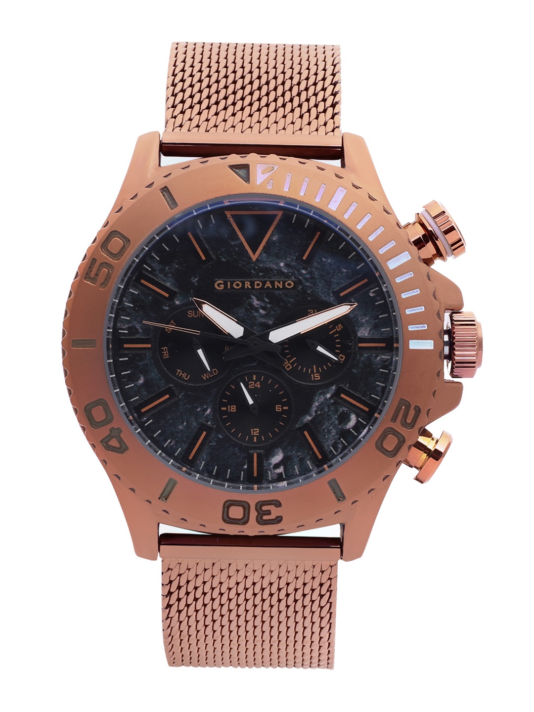 

GIORDANO Men Rose Gold Analogue Watch C1159
