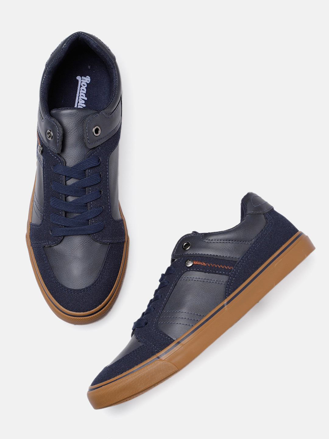 

Roadster Men Navy Blue Sneakers