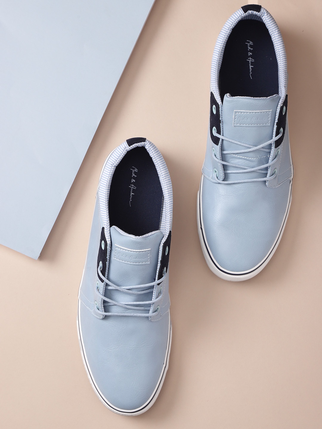 

Mast & Harbour Men Blue Sneakers