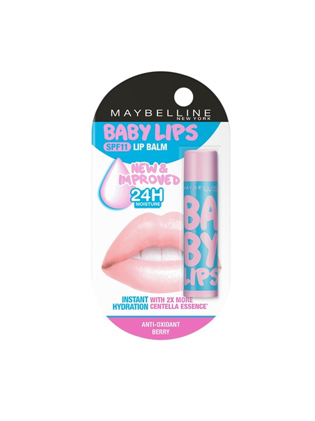 

Maybelline New York Baby Lips Tinted Lip Balm - Anti-Oxidant Berry, Transparent