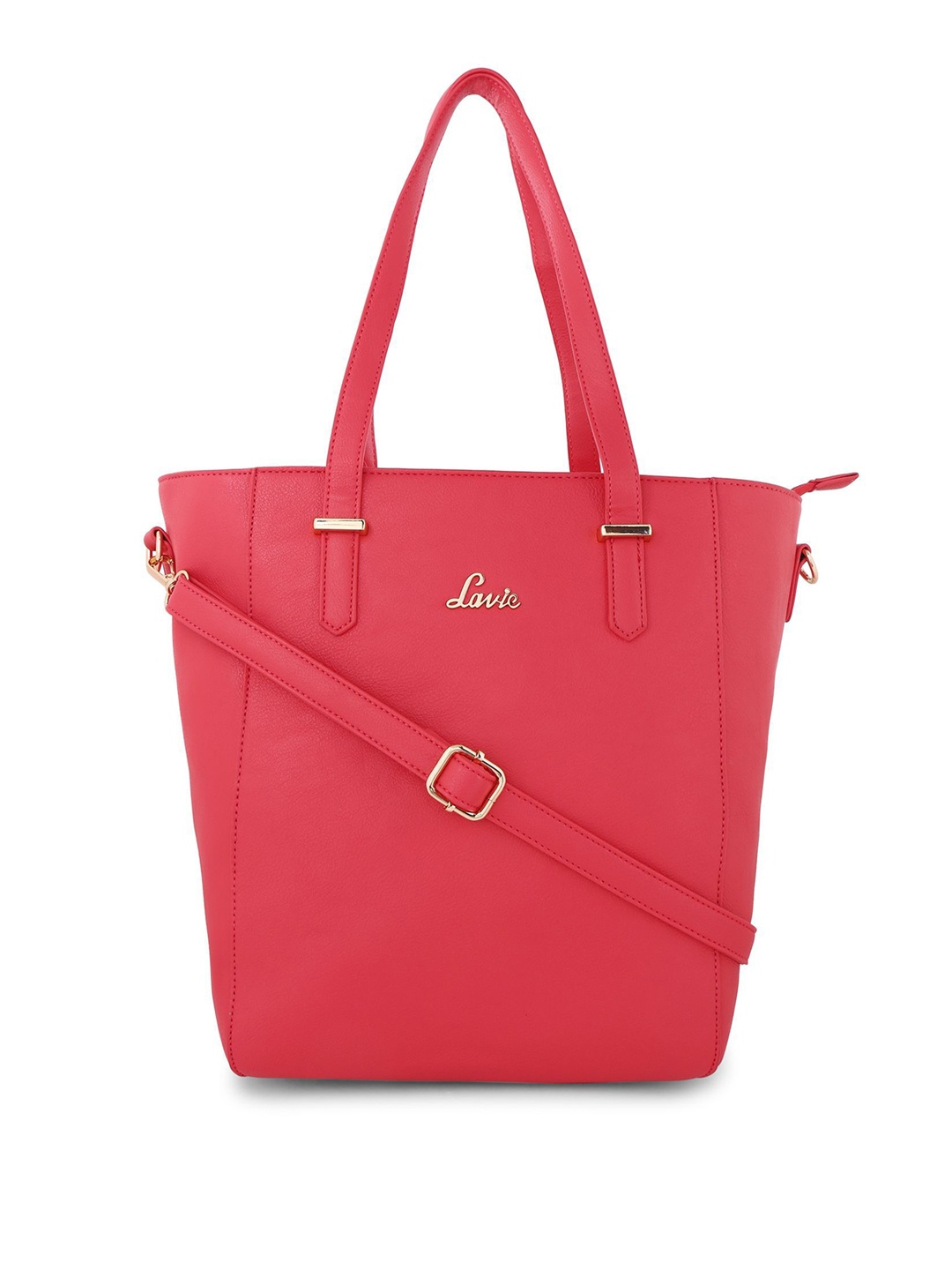

Lavie Pink Solid Shoulder Bag