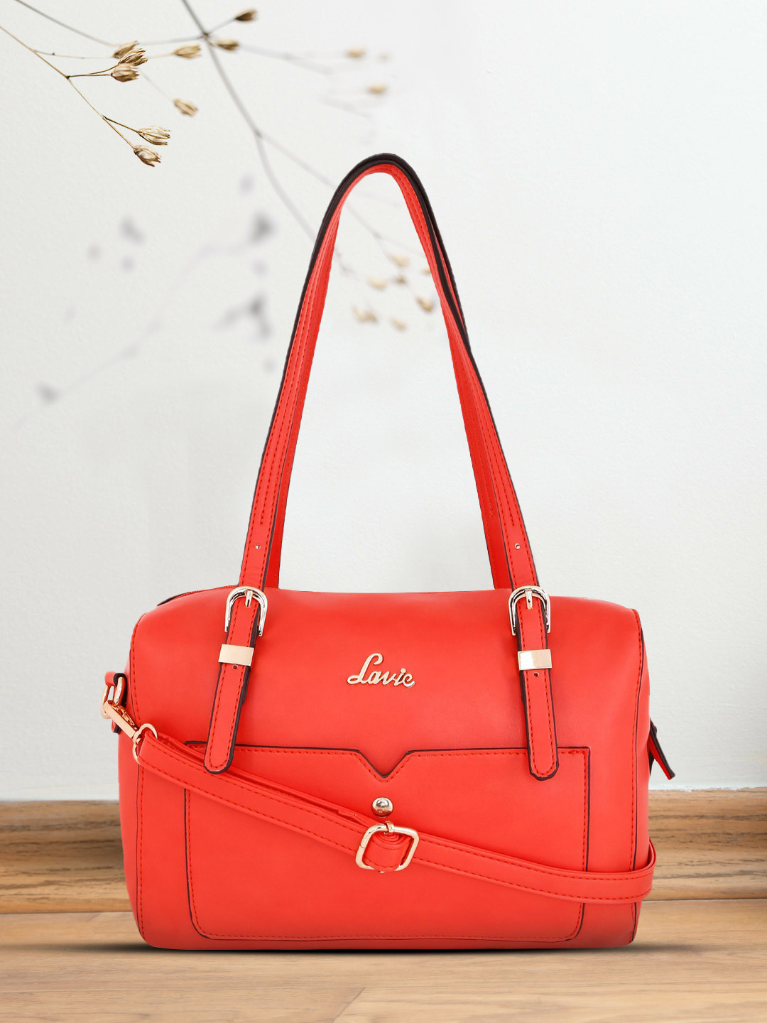 

Lavie Coral Solid Shoulder Bag