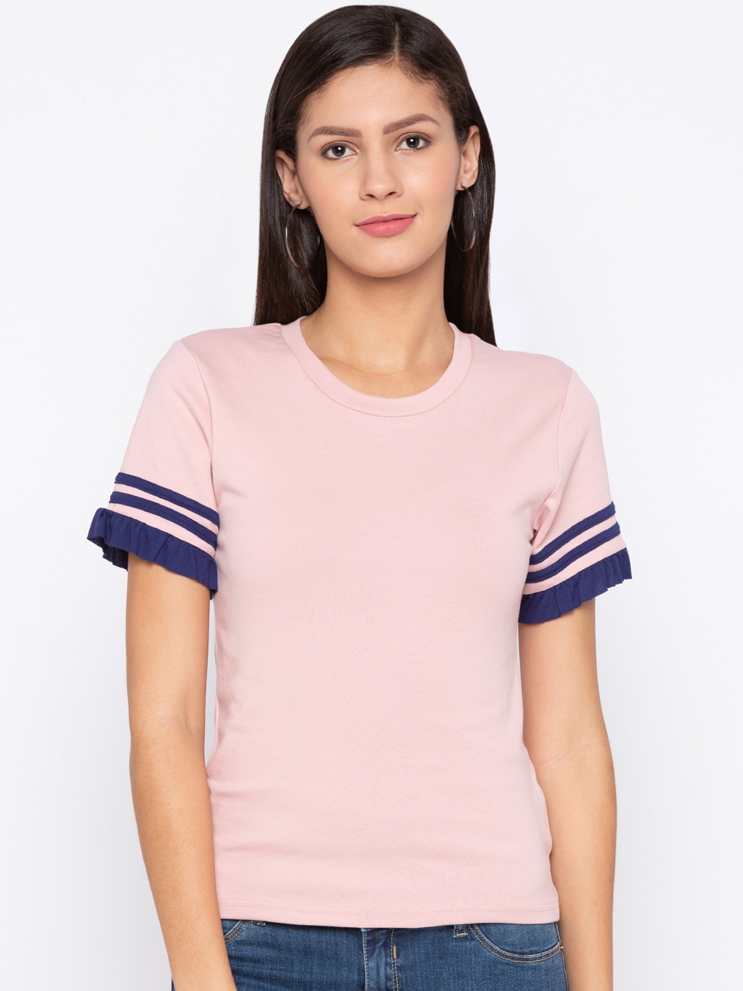 

Globus Women Pink Solid Top