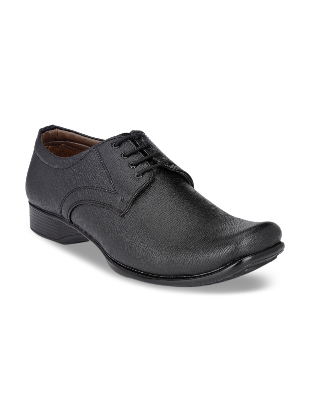 

John Karsun Men Black Formal Shoes