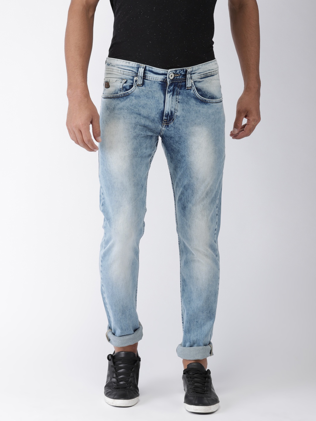 

Celio Men Blue Slim Fit Mid-Rise Clean Look Stretchable Jeans