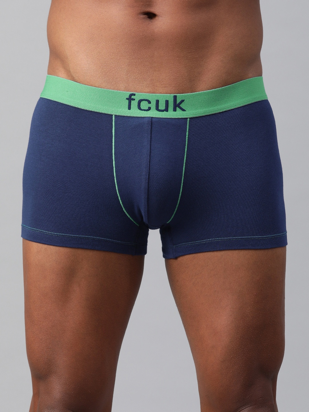 

FCUK Men Burgundy Solid POP STAR Trunks CTR19, Navy blue