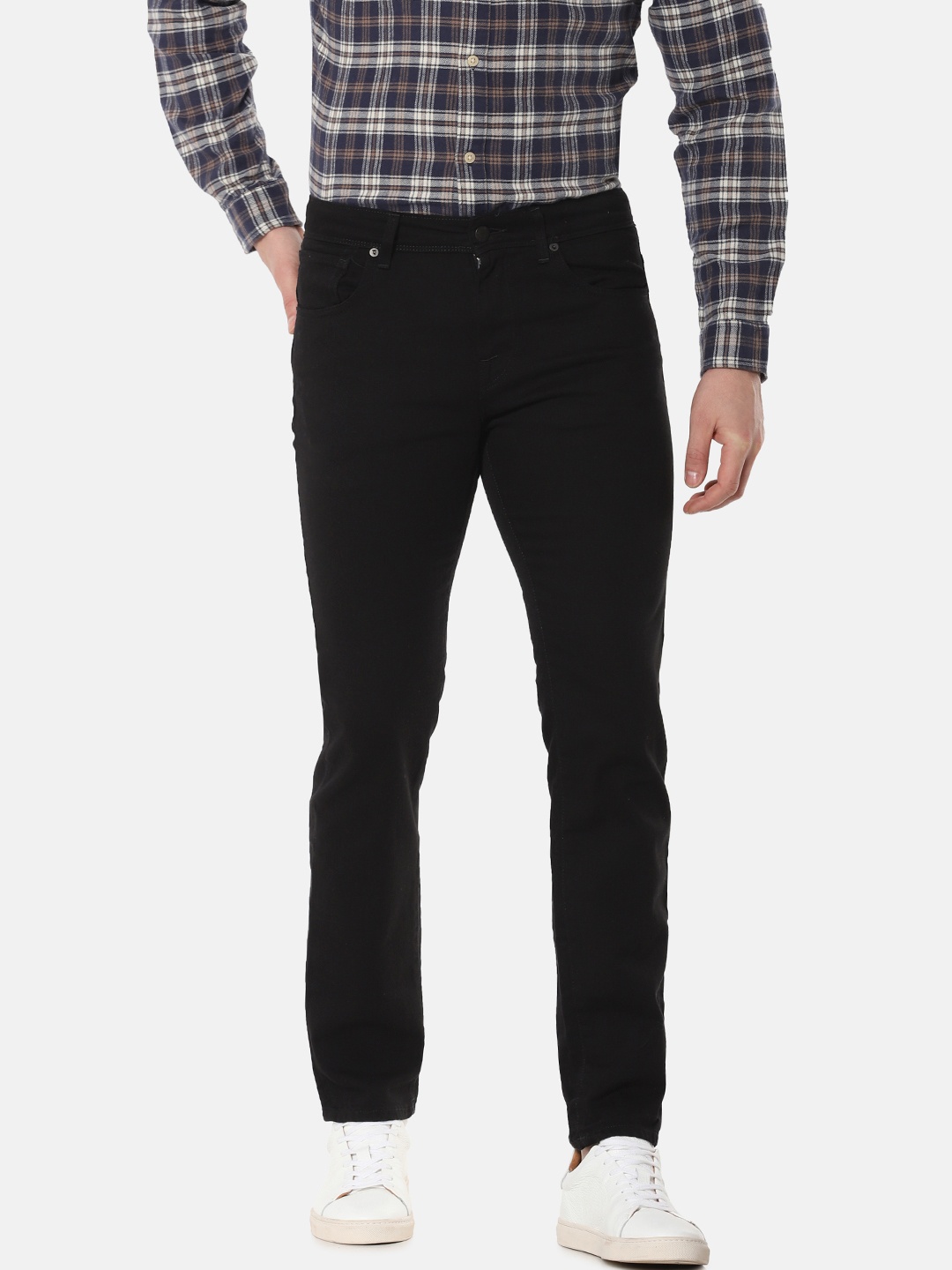 

SELECTED Men Black Slim Fit Stretchable Jeans