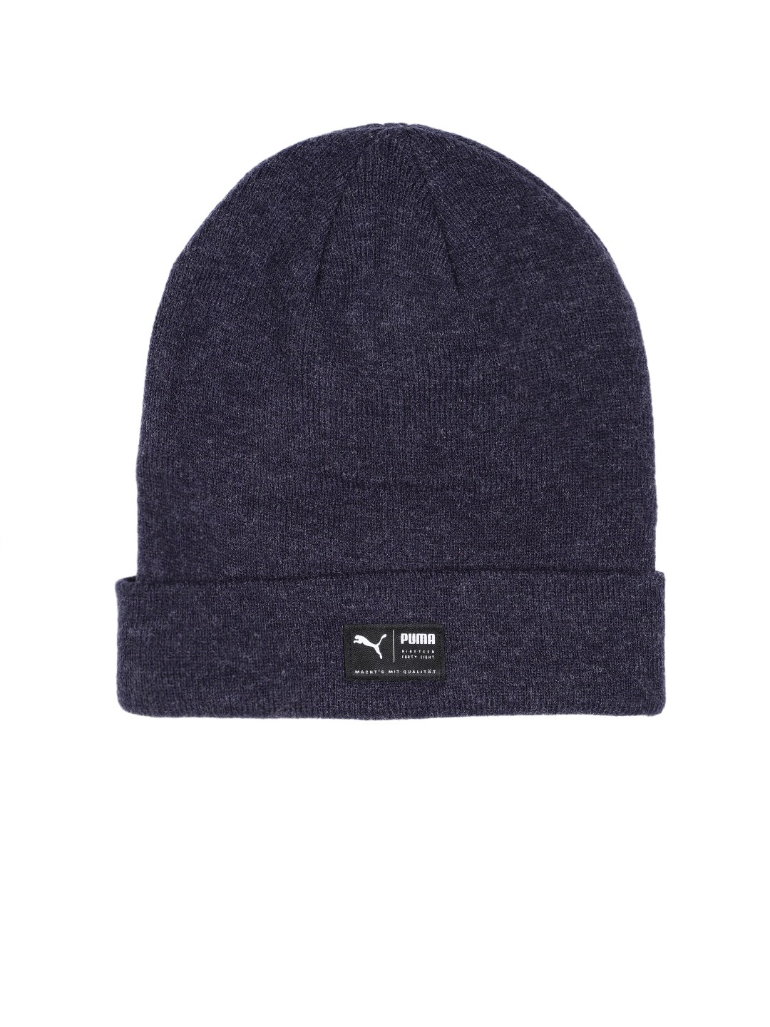

Puma Unisex Navy Blue Archive Solid Beanie