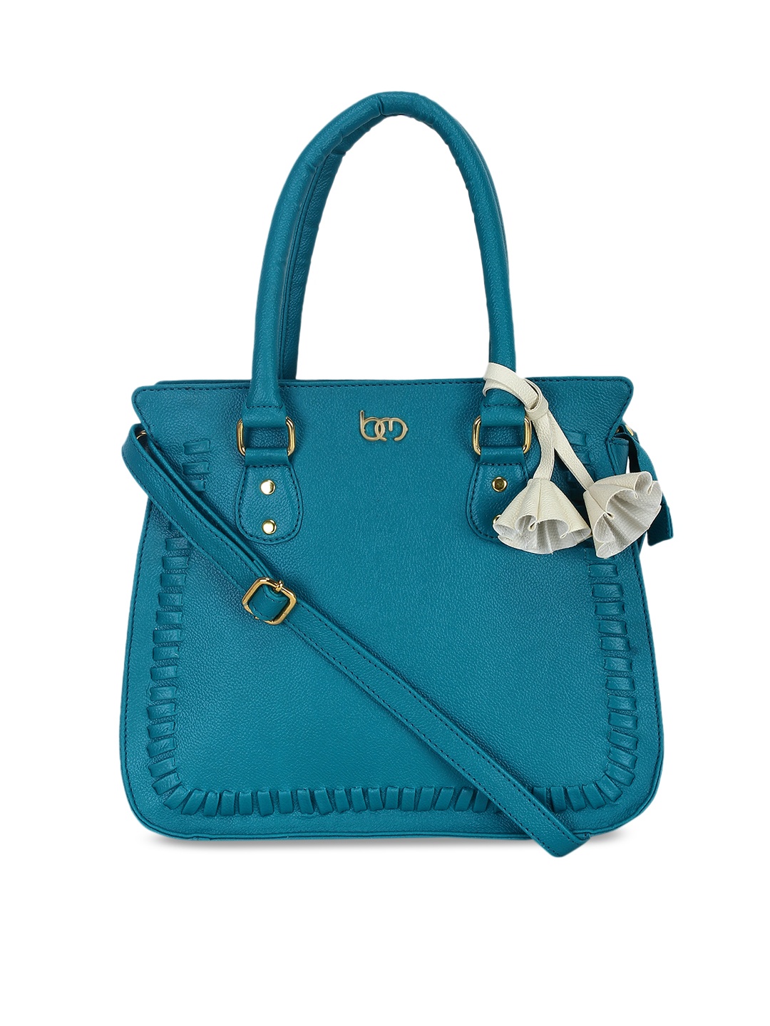 

Bagsy Malone Turquoise Blue Solid Handheld Bag