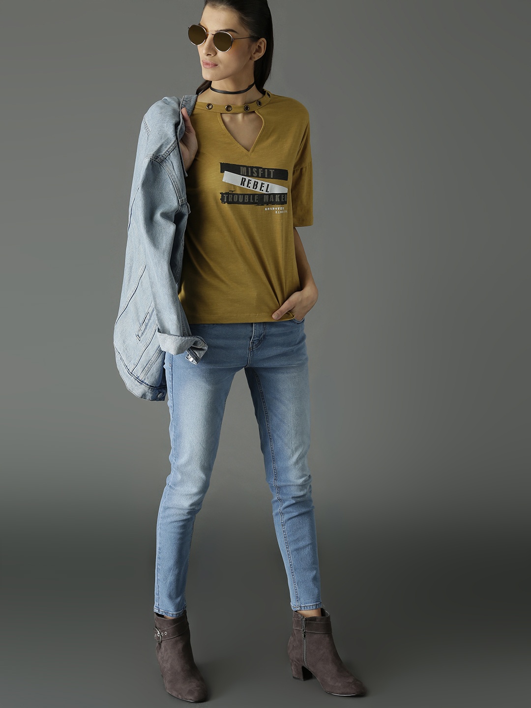 

Roadster Women Blue Skinny Fit Mid-Rise Clean Look Stretchable Jeans