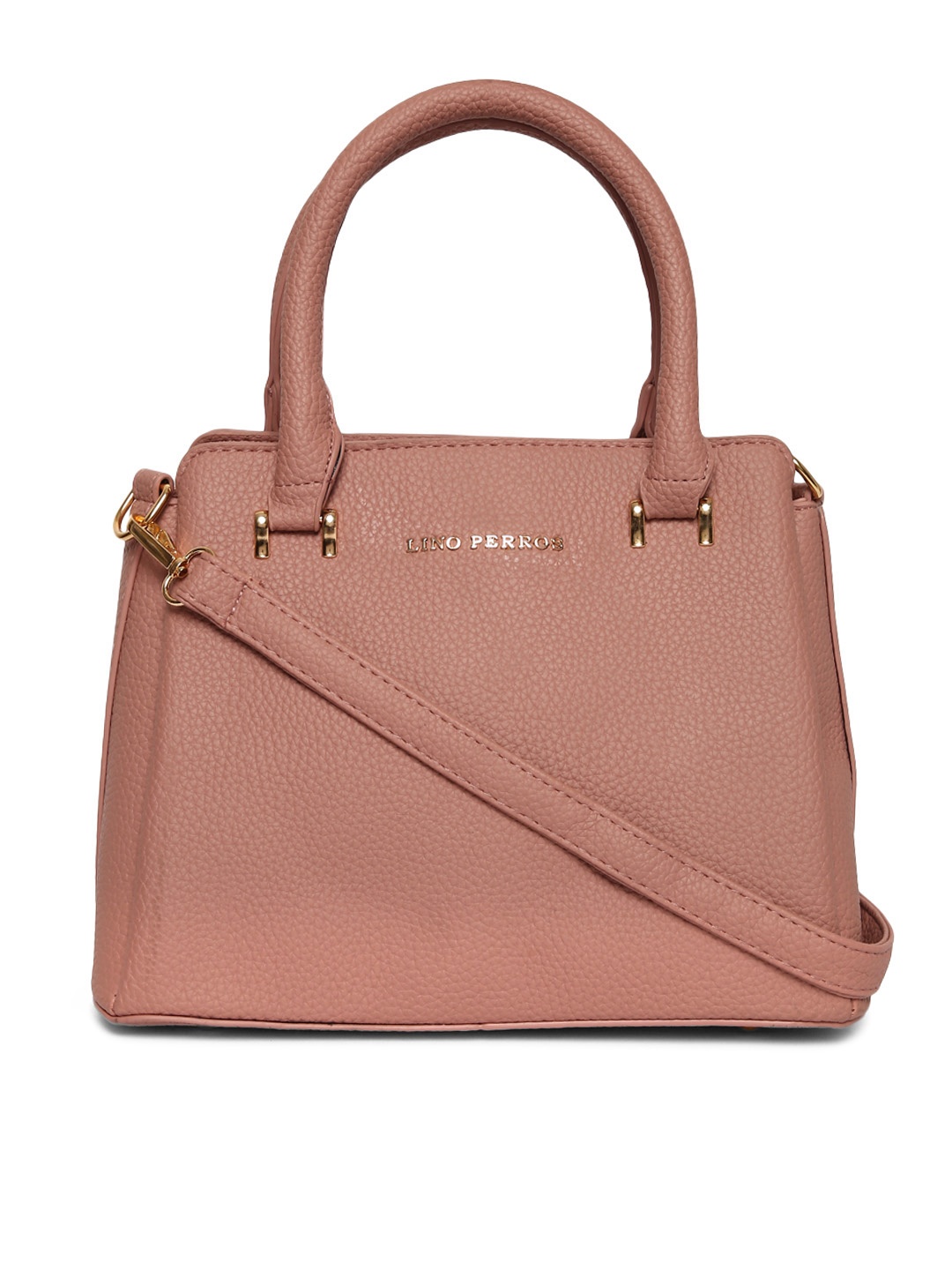 

Lino Perros Dusty Pink Solid Handheld Bag